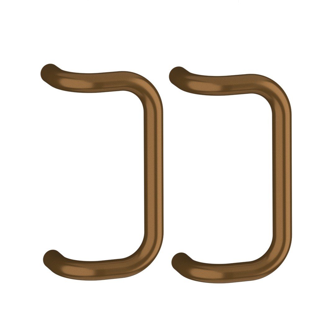 Set maner spatial Medos aluminiu diametru 30 mm lungime 330 mm, rectangular, culoare bronz fara accesorii de prindere