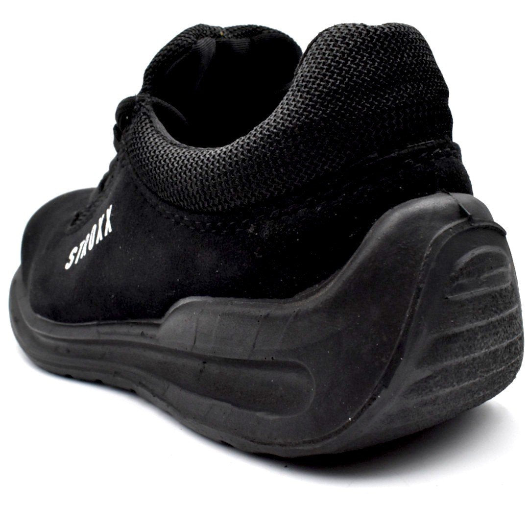 Pantofi de protectie STROXX Titan-Pro S3 ESD DGUV, marimea 43, bombeu metalic, talpa rezistenta la perforare, culoare negru