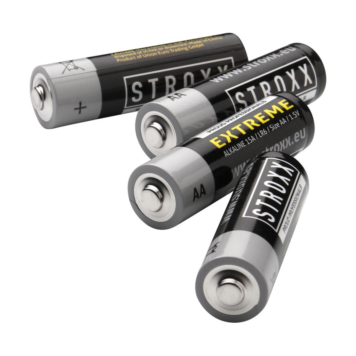 Set 4 baterii alcaline STROXX EXTREME, tip AA LR6, 1.5 V