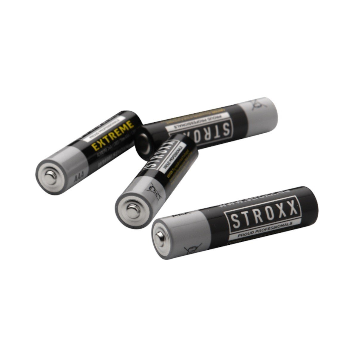 Set 4 baterii alcaline STROXX EXTREME, tip AAA LR03, 1.5 V