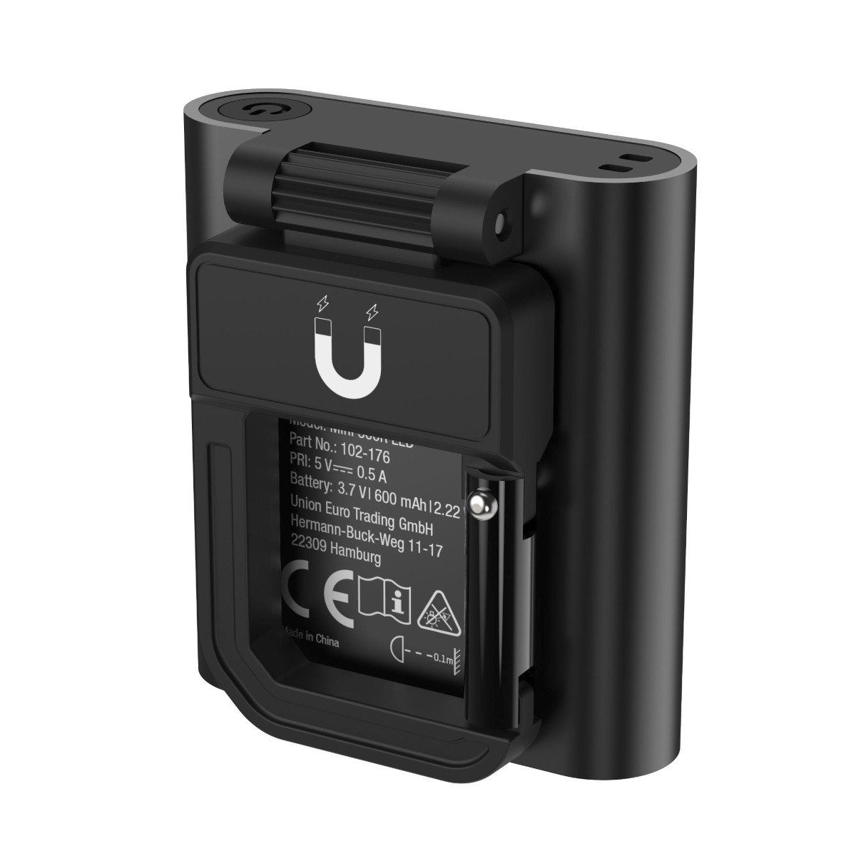 Lampa de lucru STROXX MINI 500R, led, acumulator, moduri de iluminat, material aluminiu, cablu de incarcare, culoare neagra