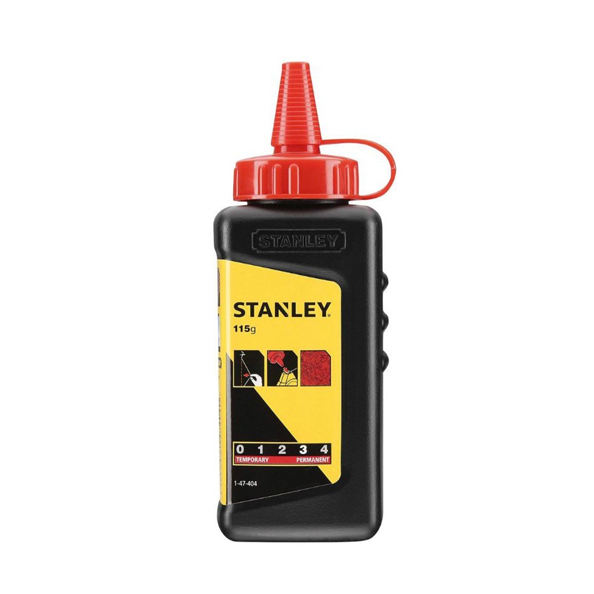 Rezerva praf de creta STANLEY 1-47-404, rosie, 115 g