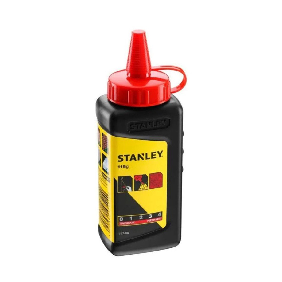 Rezerva praf de creta STANLEY 1-47-404, rosie, 115 g