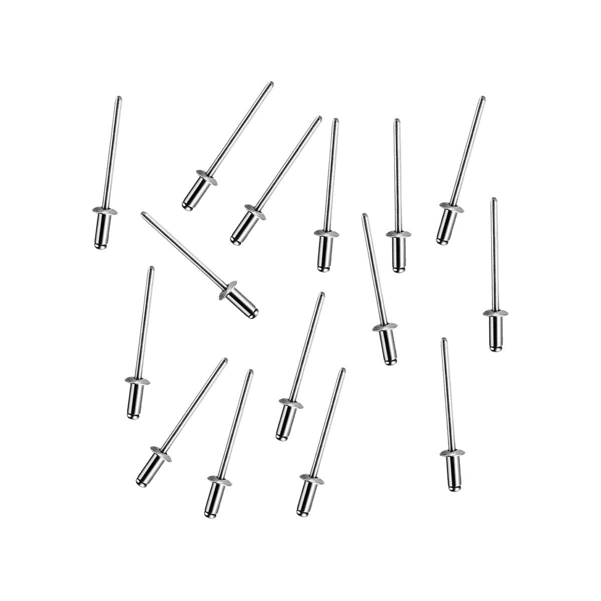 Set 15 nituri STANLEY 1-PAA48T din aluminiu, diametru 3 mm, lungime utila 12 mm