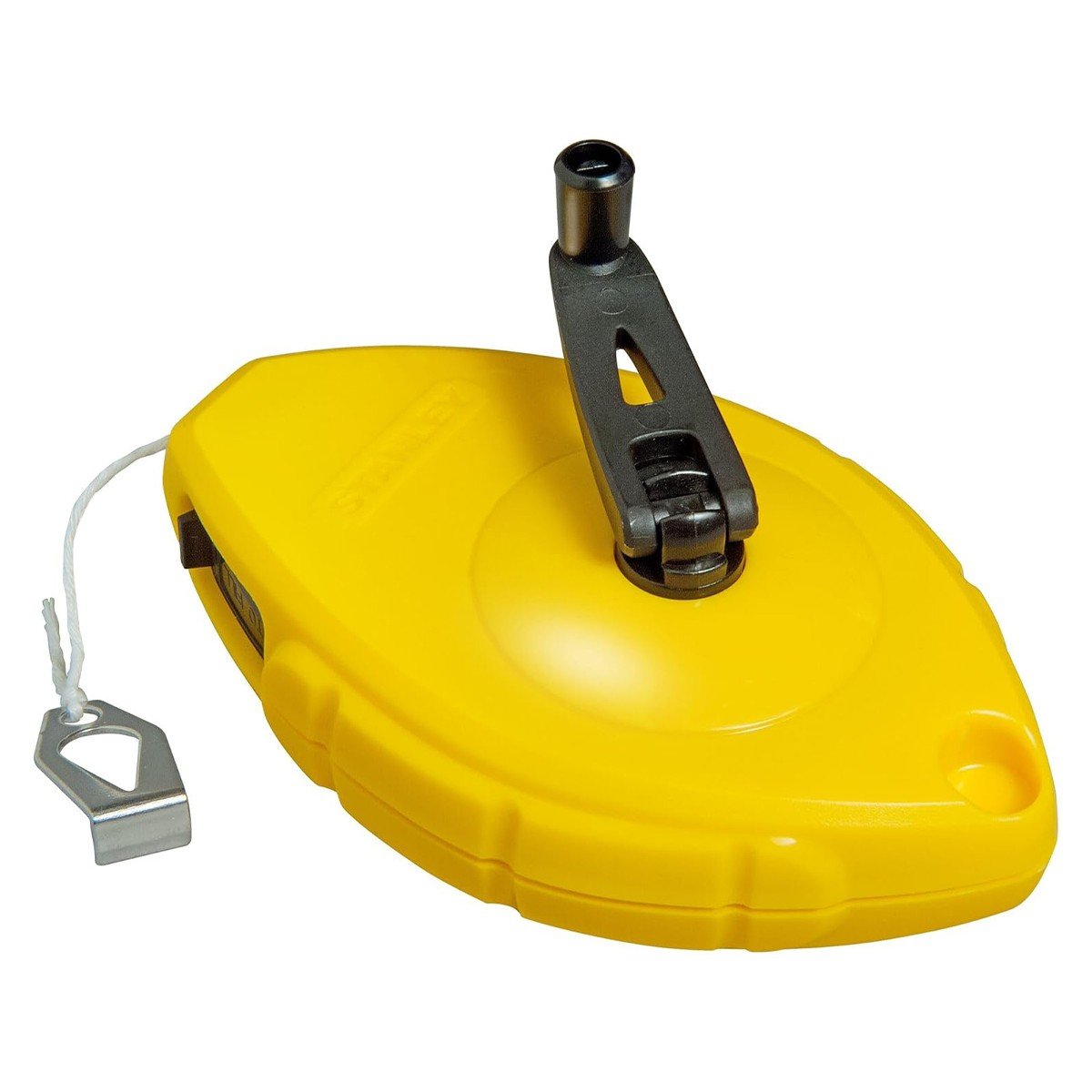 Set ata de trasat STANLEY 0-47-443, fir 30 m, praf de creta albastra 115 gr, nivela cu bula de aer atasabila la fir