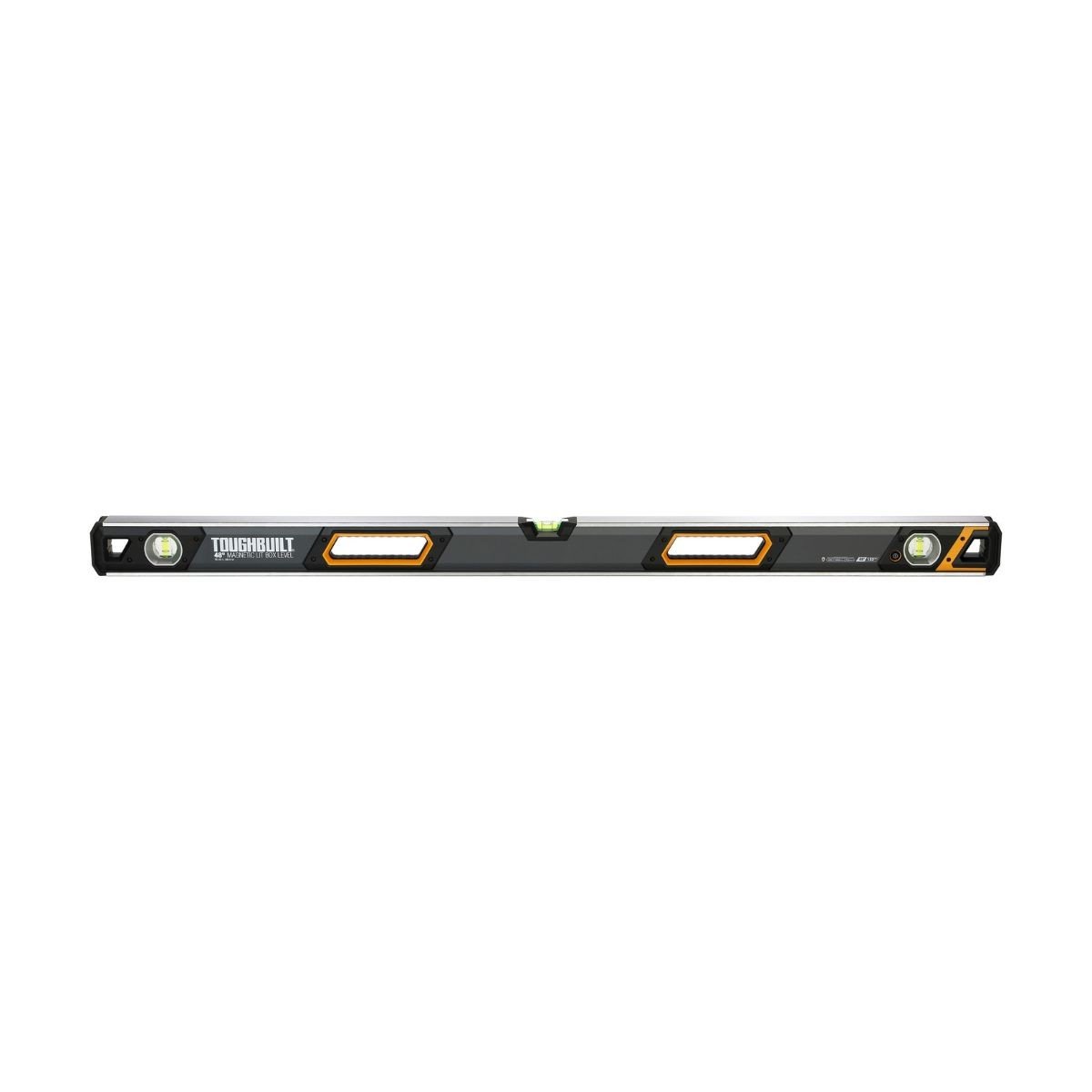 Nivela cu bula de aer, boloboc, ToughBuilt TB-H2-L-M120LH-M, 120 cm, 3 fiole iluminate independent, talpa magnetica, aluminiu
