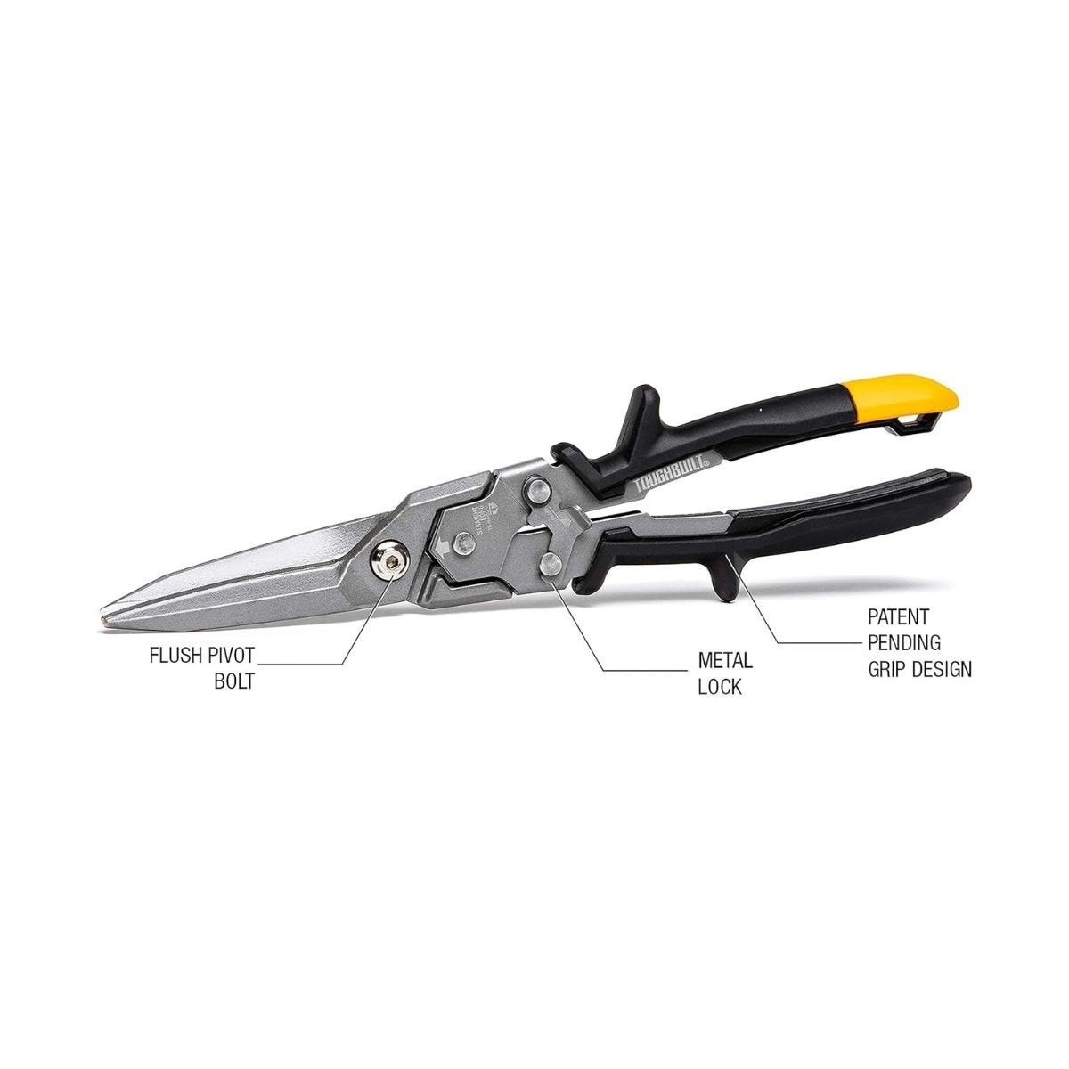 Foarfeca tabla Toughbuilt TB-H4-60-SL pentru taieri lungi si drepte