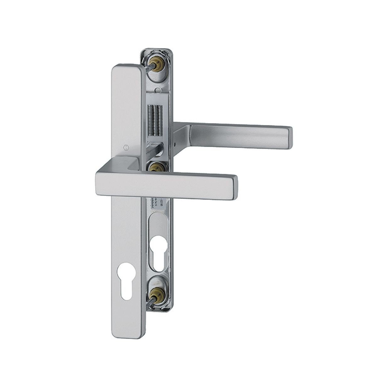 Maner usa termopan, Hoppe Austin, 92 x 30 mm, aluminiu, culoare titan F9