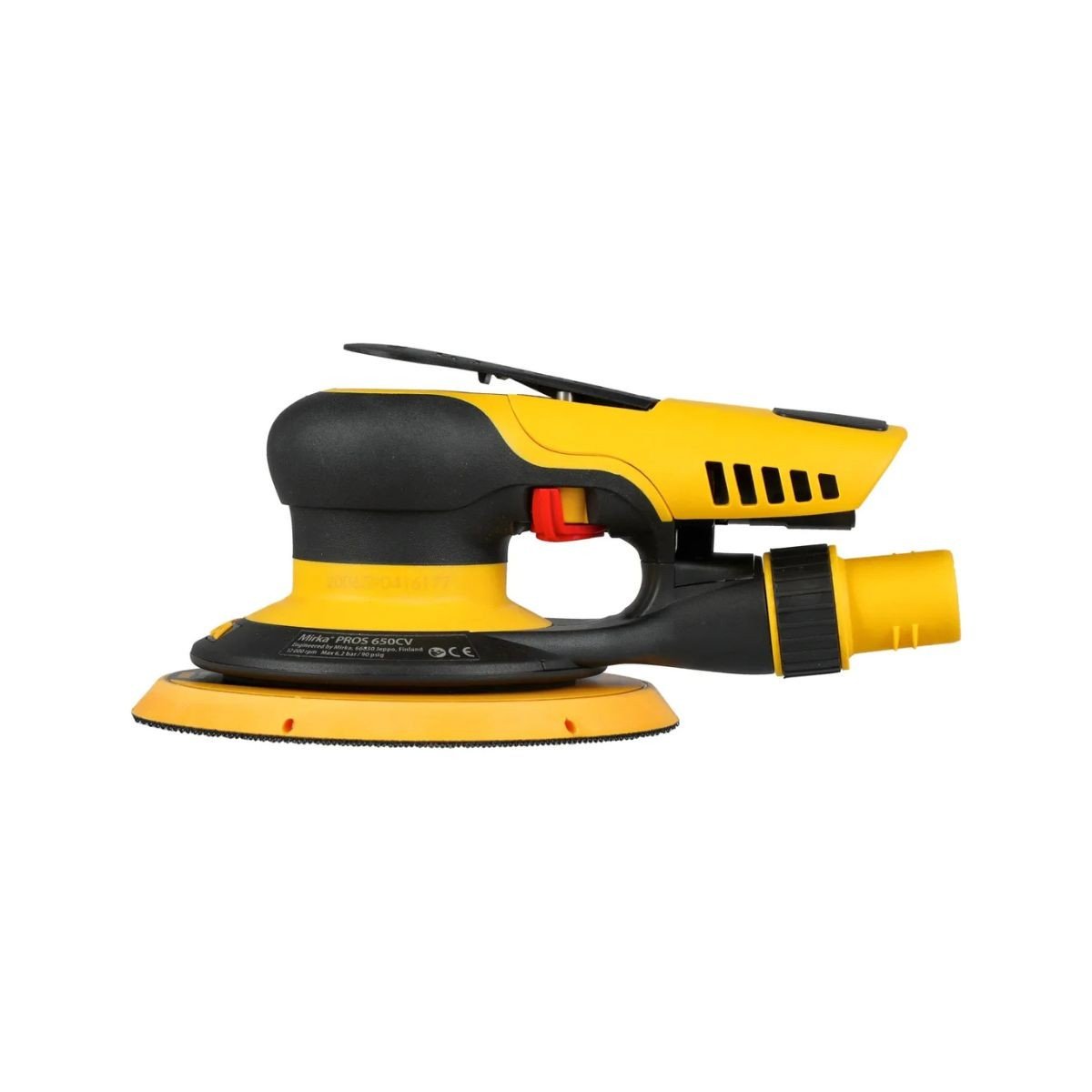 Slefuitor orbital MIRKA PROS 650CV actionare pneumatica, diametru disc 150 mm, orbitare aleatorie 5 mm, 12000 rotatii pe minut