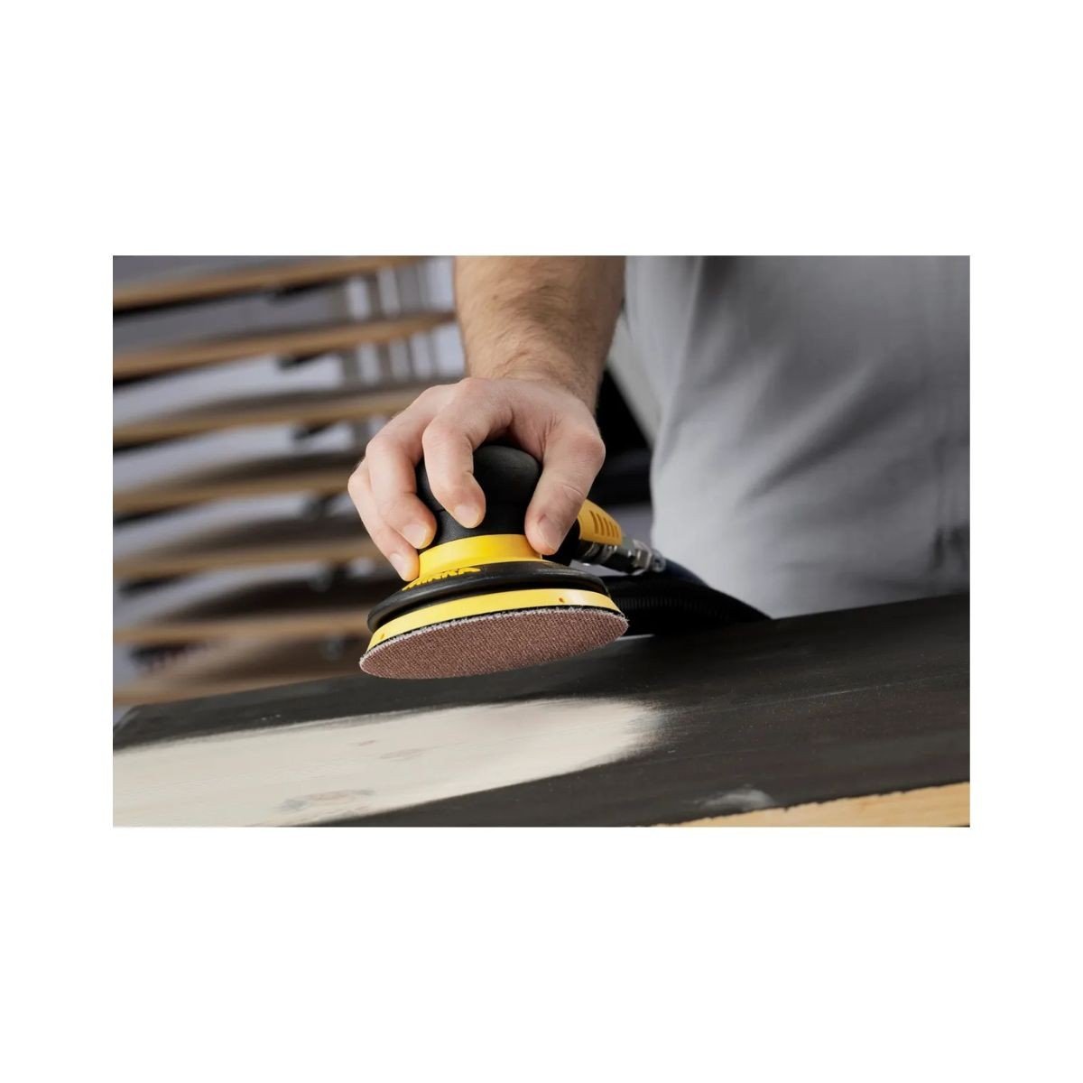 Slefuitor orbital MIRKA PROS 650CV actionare pneumatica, diametru disc 150 mm, orbitare aleatorie 5 mm, 12000 rotatii pe minut