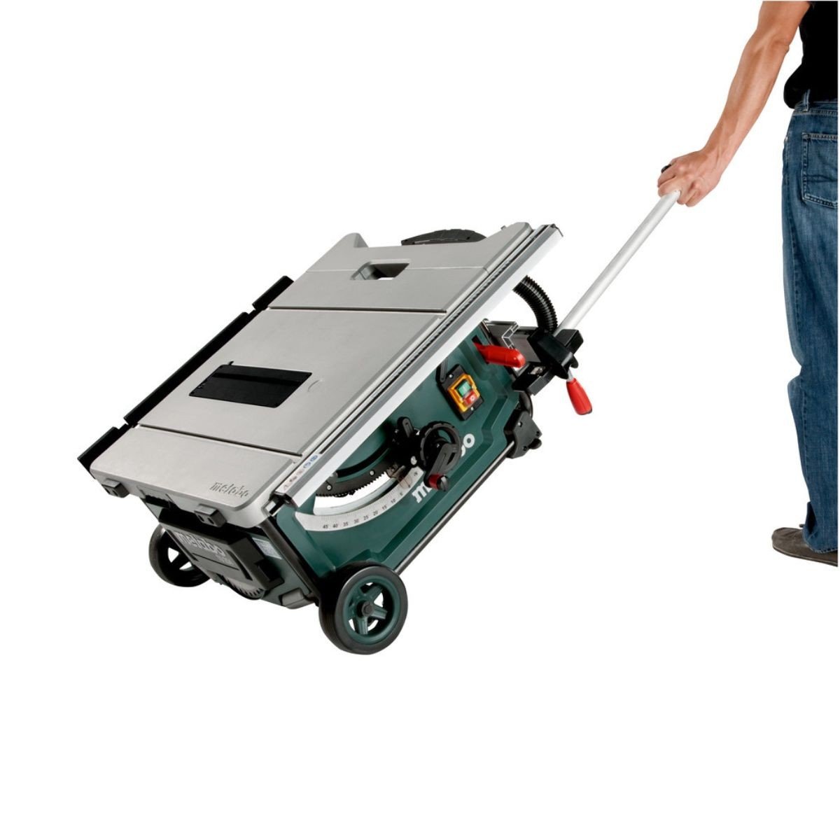 Fierastrau circular cu masa Metabo TS 254 , stativ troller, functie inclinare, ghidaj paralel, alimentare 220V-240V (600668000)