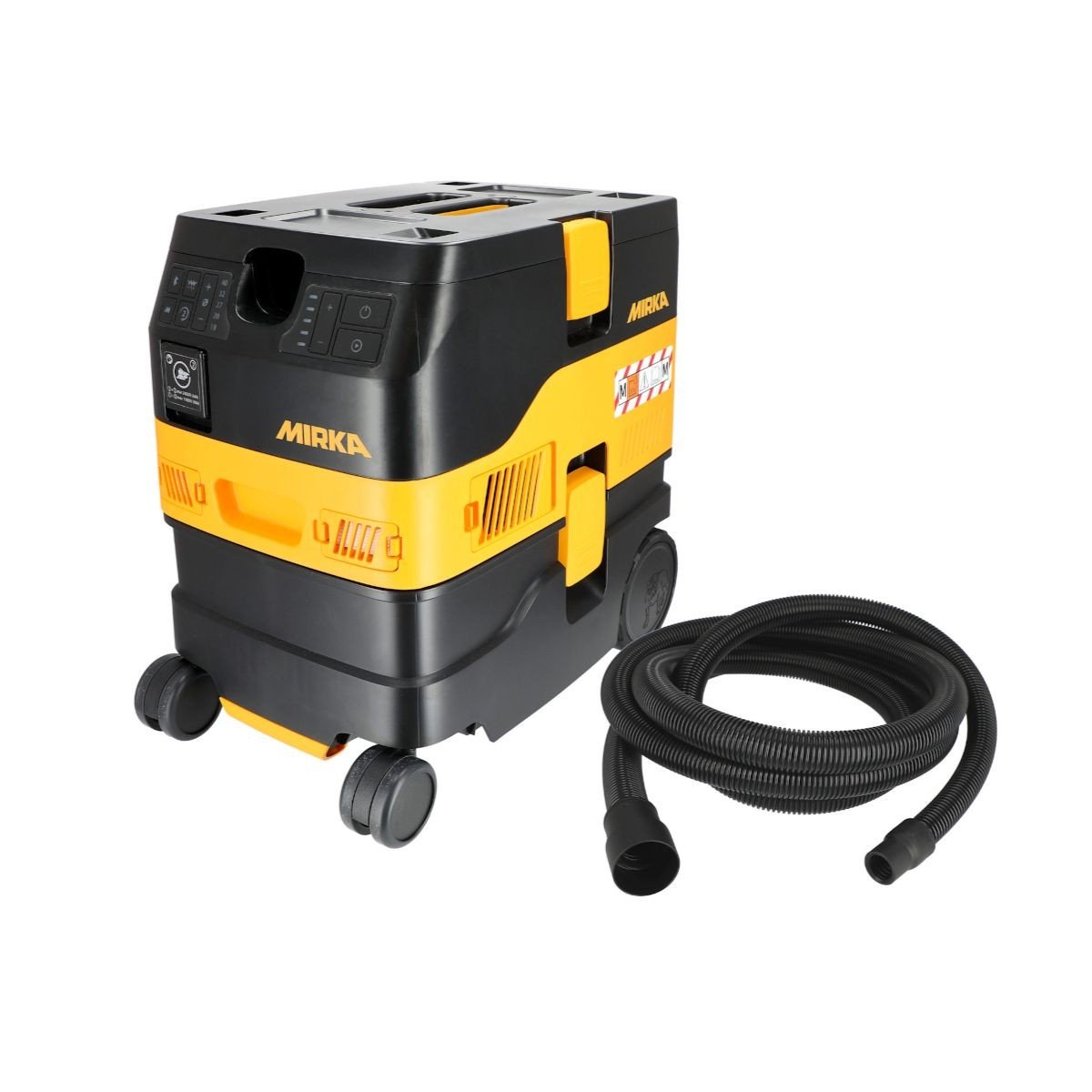 Aspirator profesional MIRKA DEXOS 1217 M AFC, clasa M, volum 17 l, furtun 4 m, 220-240 V, MIX12171221