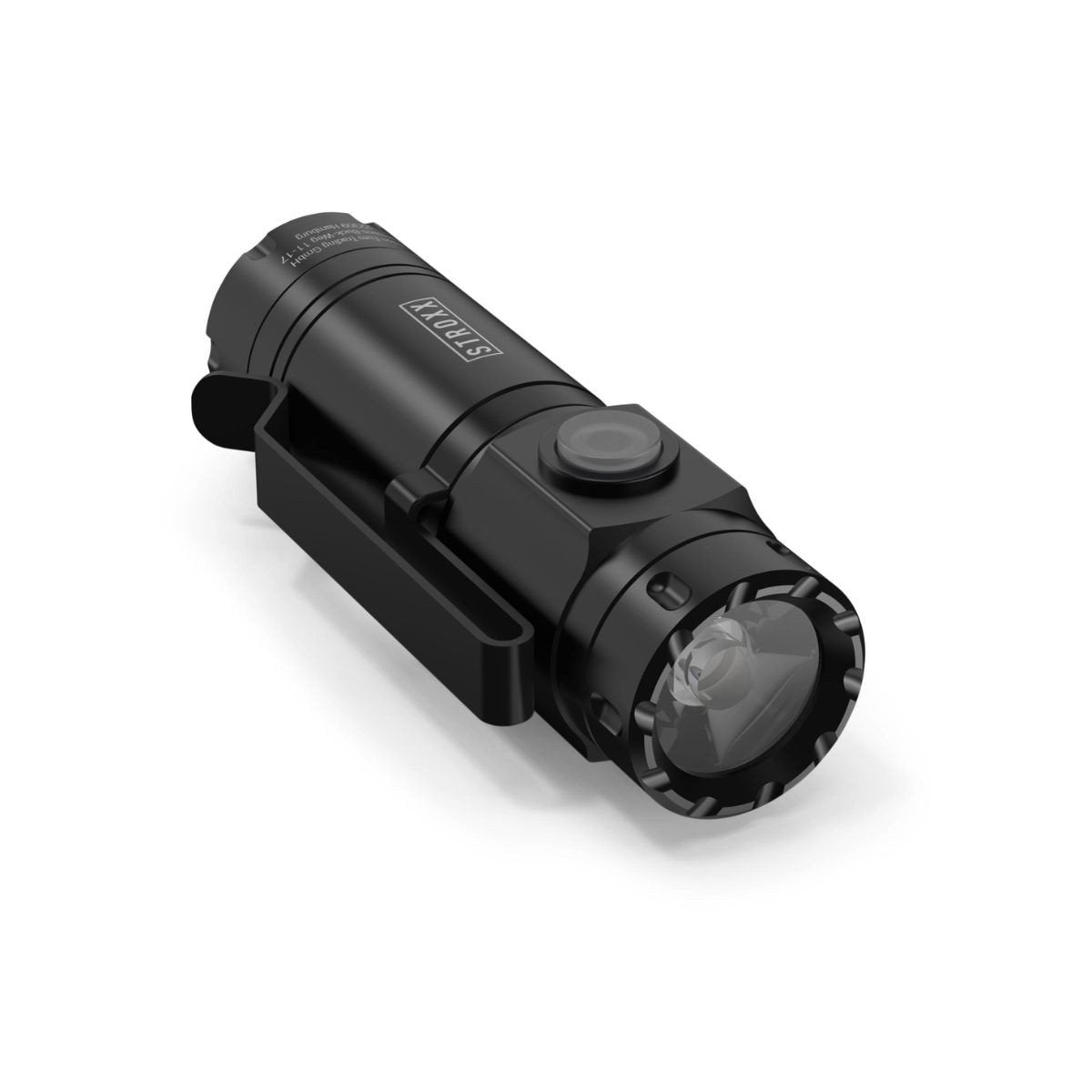 Lanterna led reincarcabila STROXX Boost 1000, acumulator, cablu USB-C, 3 trepte de iluminare, clips, culoare neagra