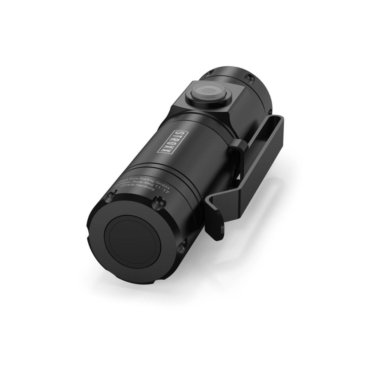 Lanterna led reincarcabila STROXX Boost 1000, acumulator, cablu USB-C, 3 trepte de iluminare, clips, culoare neagra