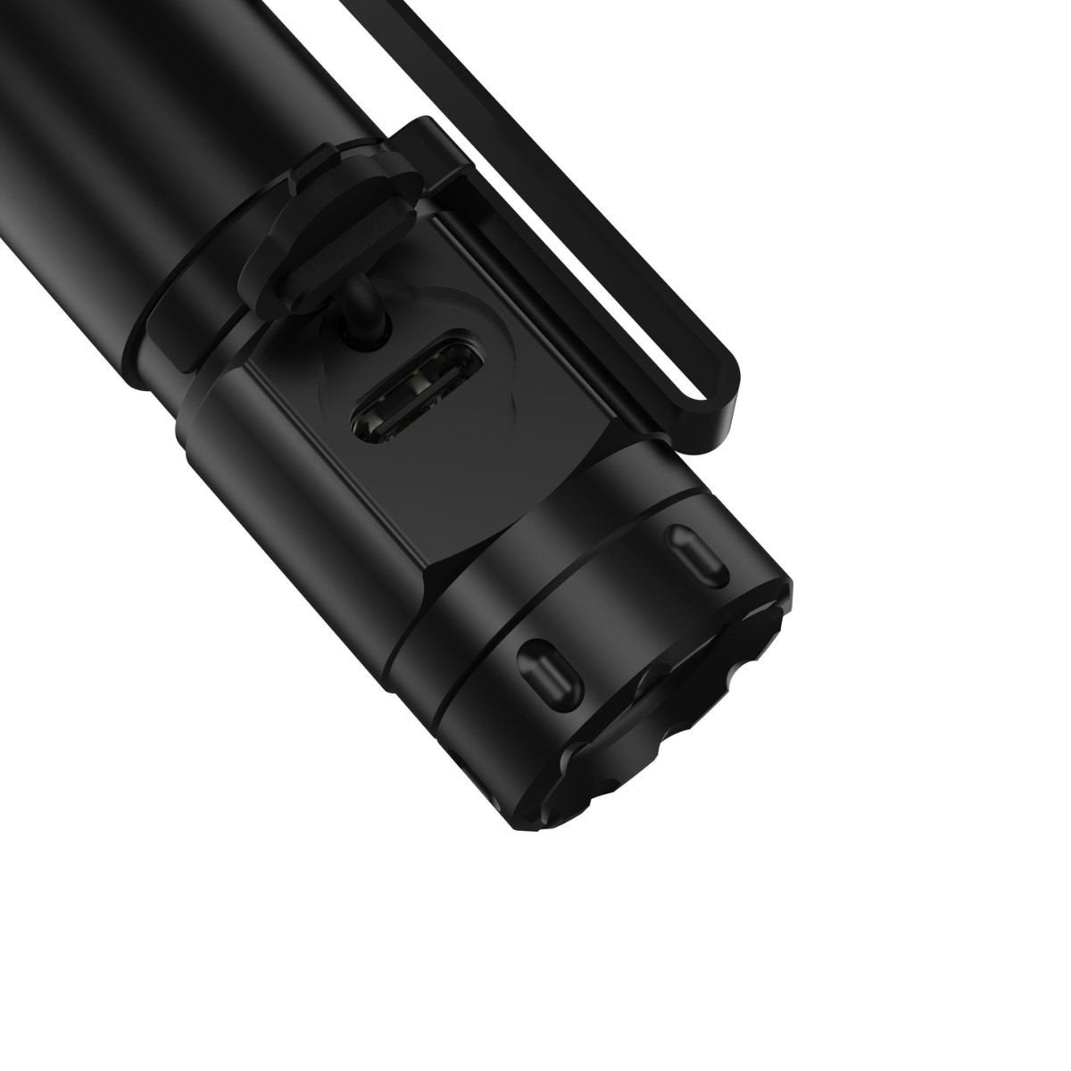 Lanterna led reincarcabila STROXX Boost 1000, acumulator, cablu USB-C, 3 trepte de iluminare, clips, culoare neagra