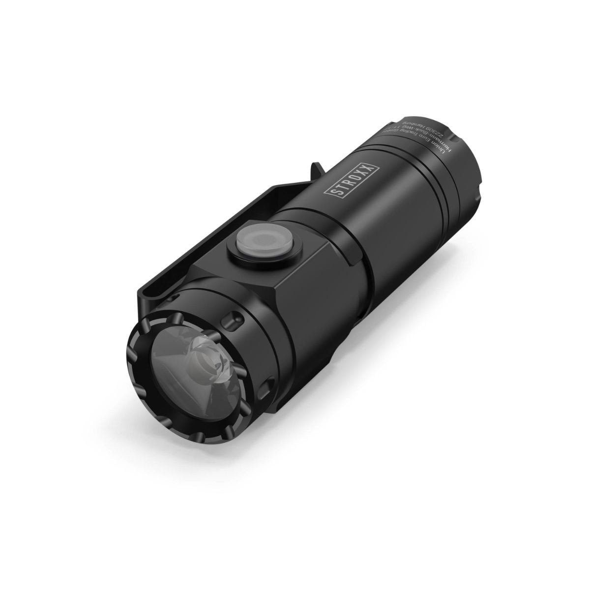 Lanterna led reincarcabila STROXX Boost 1000, acumulator, cablu USB-C, 3 trepte de iluminare, clips, culoare neagra