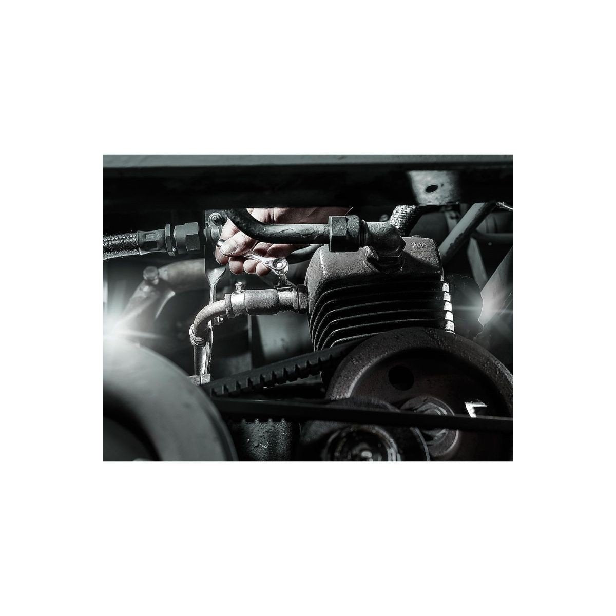 Set scule 27 piese Wera Kraftform Kompakt Zyklop Mini2, chei clichet, maner surubelnita, adaptor, biti, 05135918001