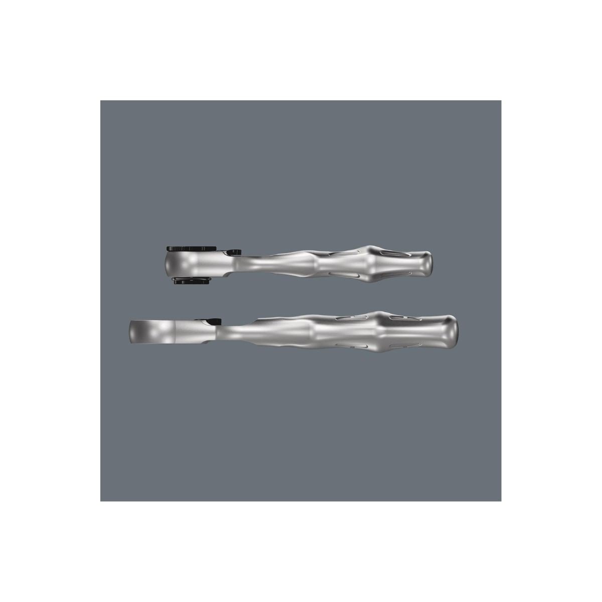 Set scule 27 piese Wera Kraftform Kompakt Zyklop Mini2, chei clichet, maner surubelnita, adaptor, biti, 05135918001