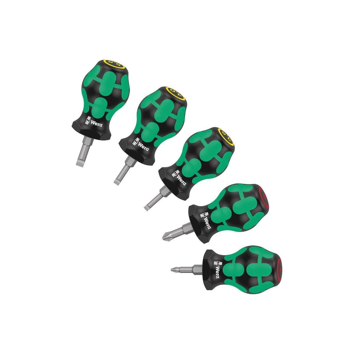 Set surubelnite Wera Stubby Set 1, 5 piese, 05008870001