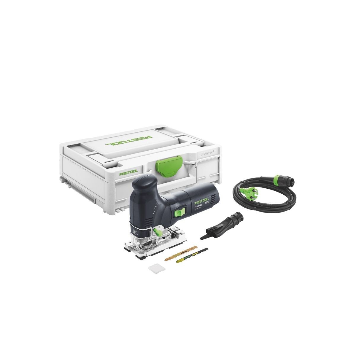 Fierastrau electric pendular Festool TRION PS 300 EQ-PLUS, alimentare retea, in cutie Systainer SYS3 M 137, 576041