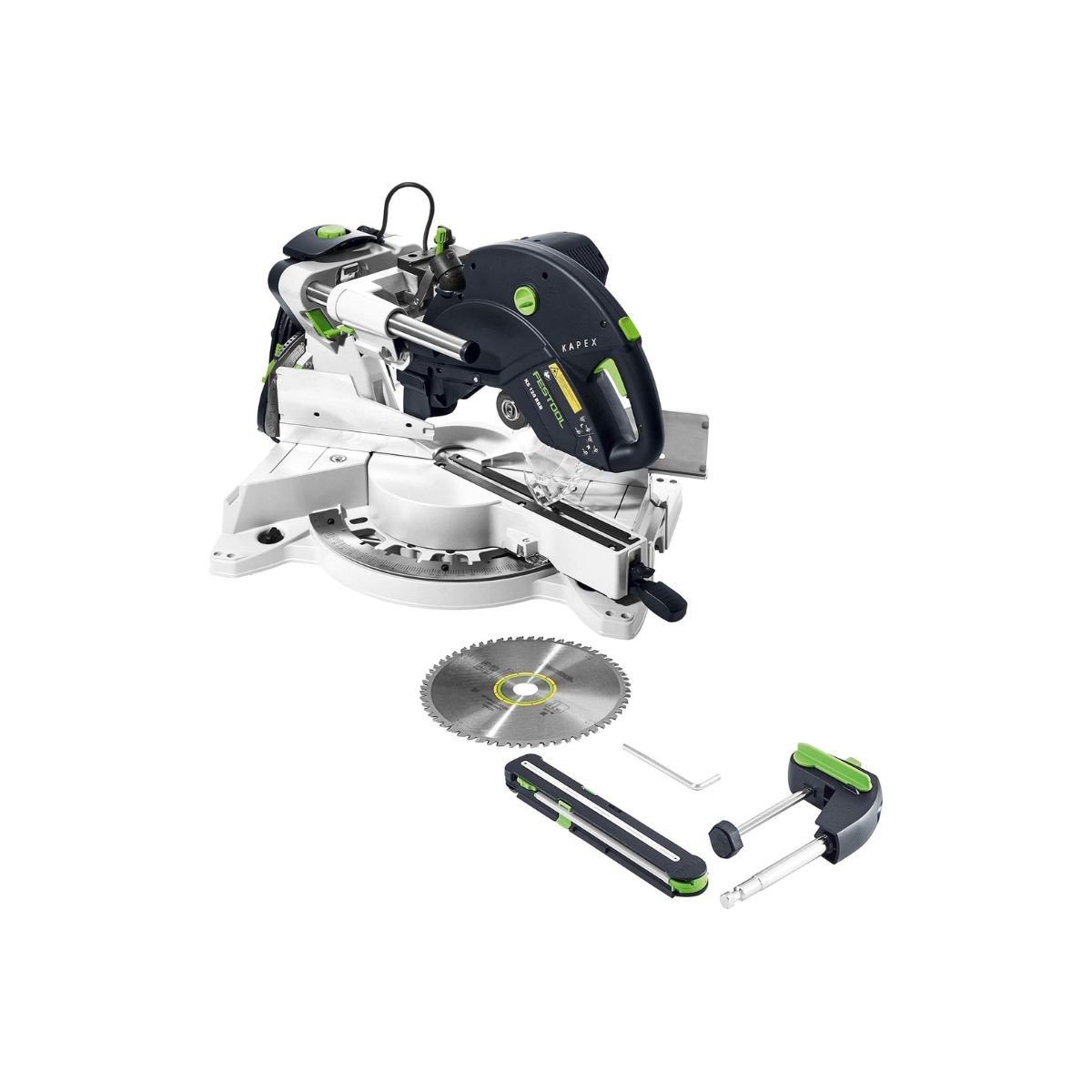 Fierastrau circular stationar Festool KAPEX KS 120 REB, sanie de glisare, 1600 W, diametru panza 260 mm, 575302