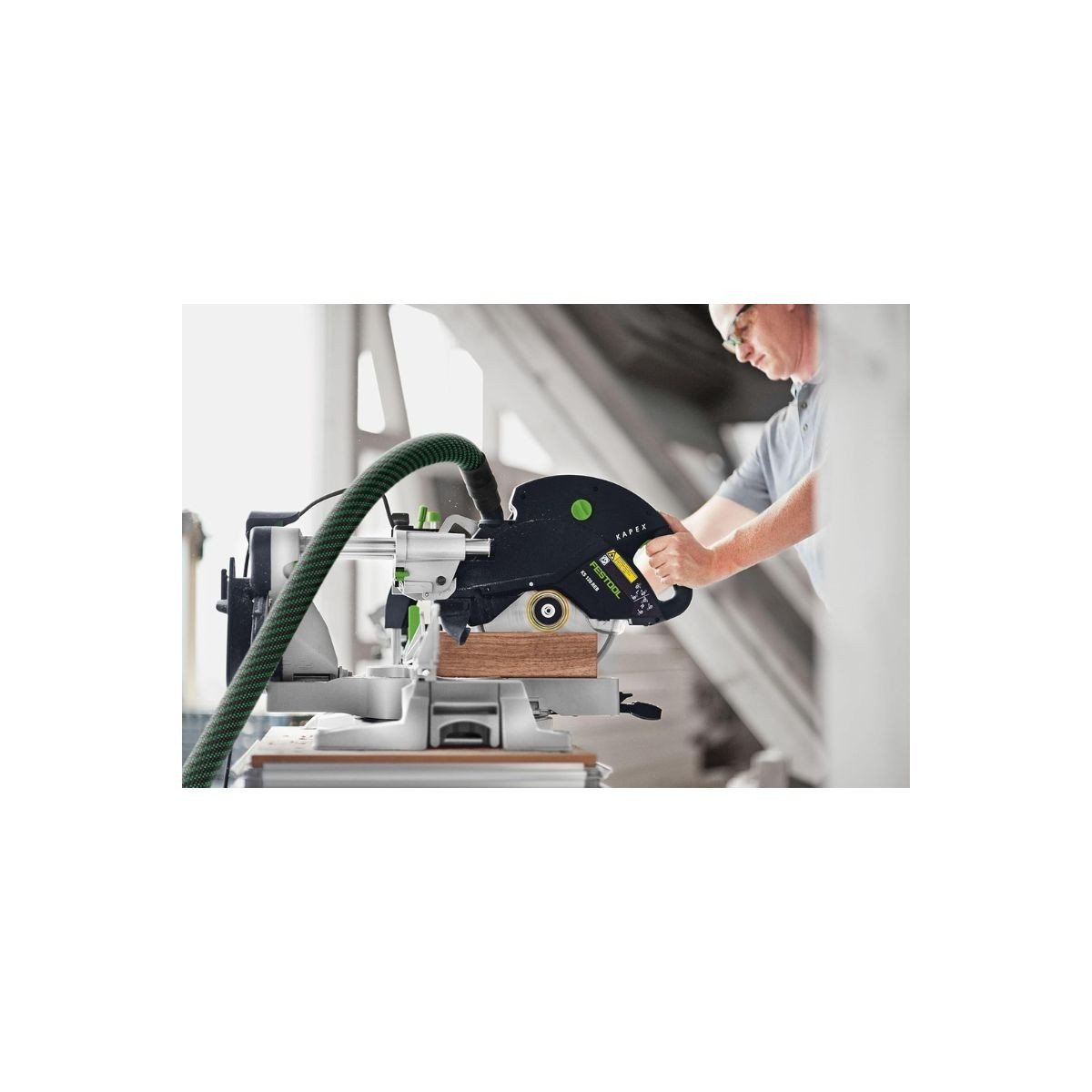 Fierastrau circular stationar Festool KAPEX KS 120 REB, sanie de glisare, 1600 W, diametru panza 260 mm, 575302