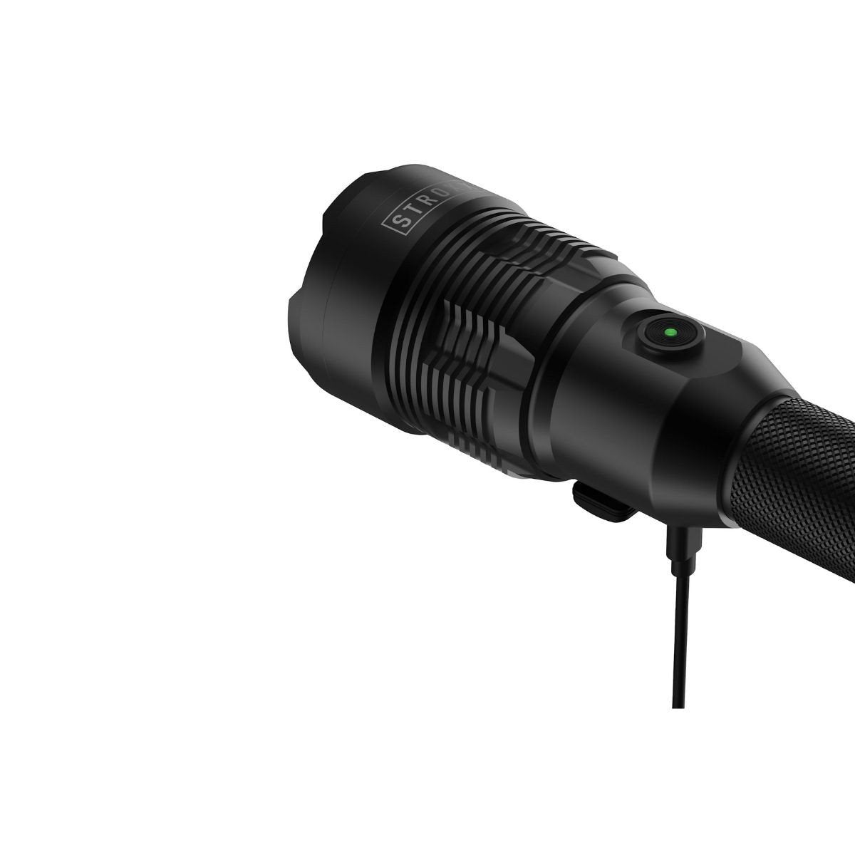 Lanterna led STROXX 102-553, acumulator 5000 mAh, 12000 lumeni, carcasa aluminiu, IPX5, IK07, culoare neagra