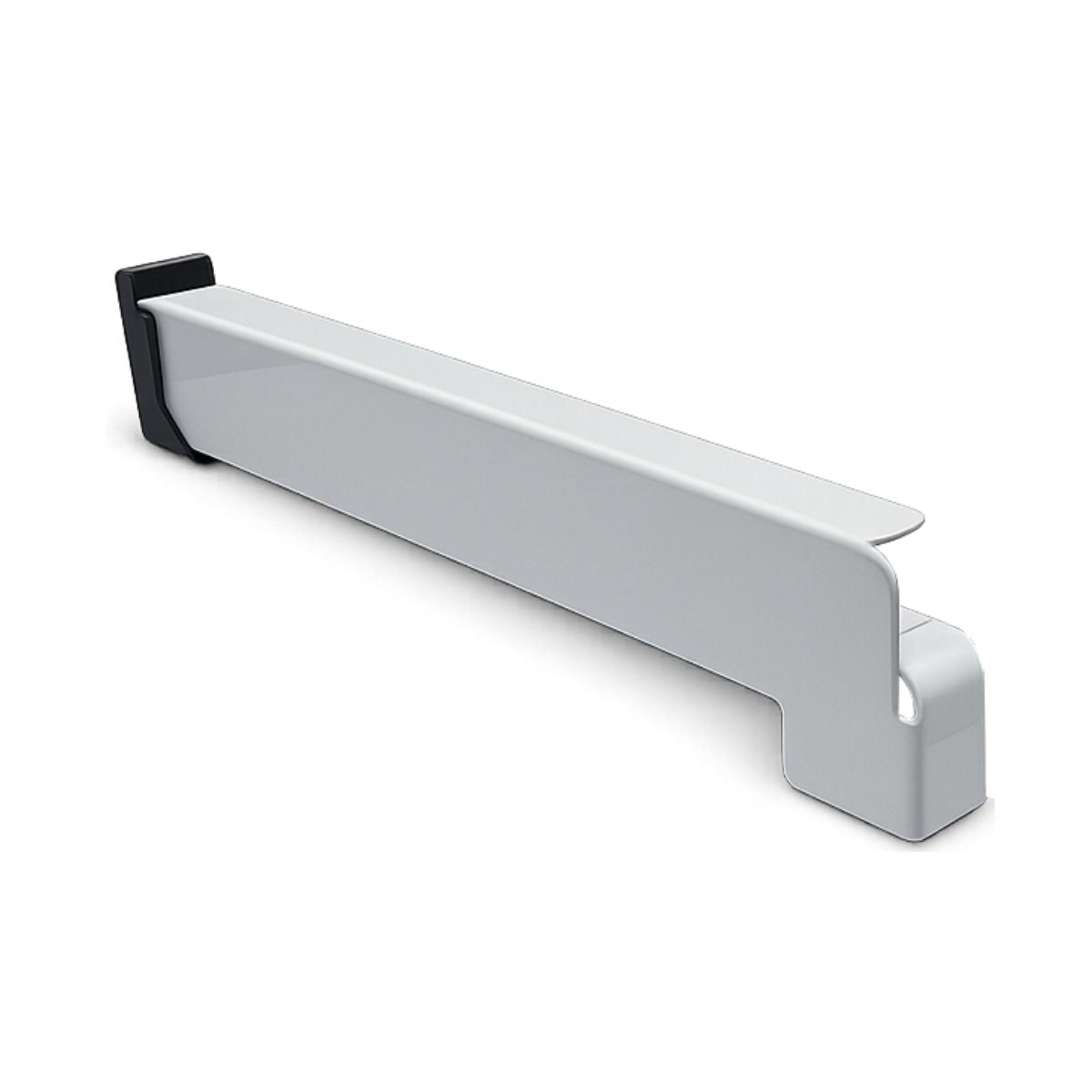 Element capat pervaz aluminiu Gutmann BF 2506-Z stanga, alb RAL9016, pentru GS 25, latime 240 mm