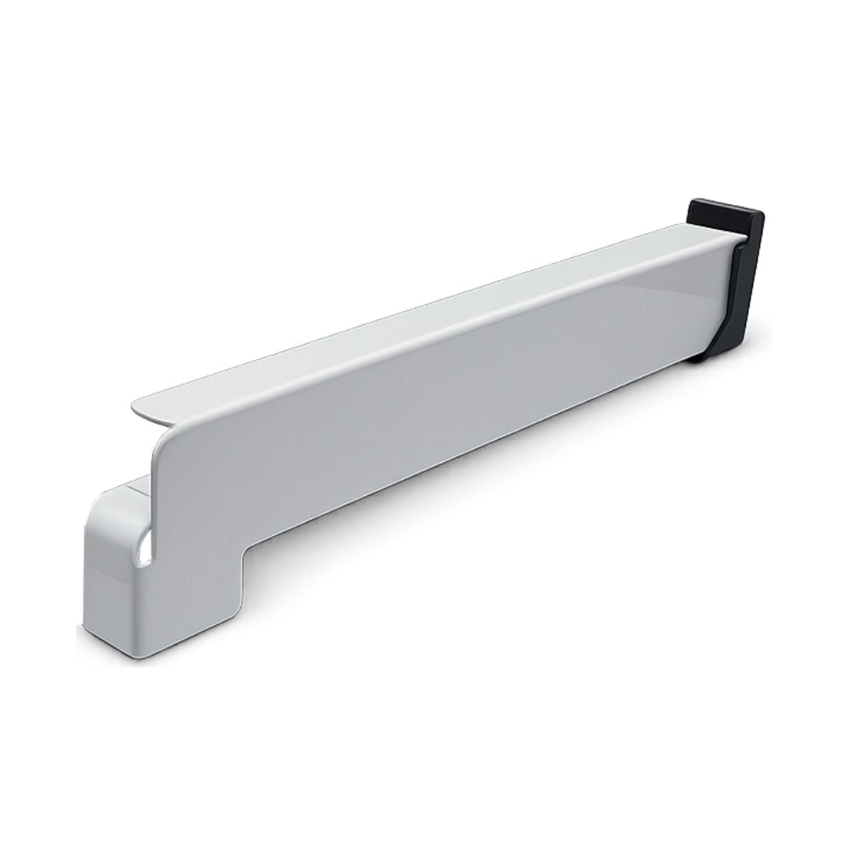 Element capat pervaz aluminiu Gutmann BF 2506-Z, dreapta, alb RAL9016, pentru GS 25, latime 240 mm