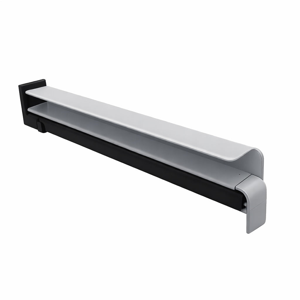 Element capat pervaz aluminiu Gutmann BF 2506-Z dreapta, argintiu EV1, pentru GS 25 latime 195 mm