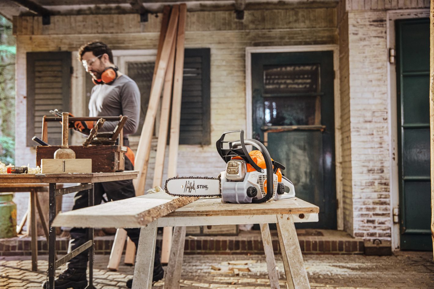 Drujba pe benzina motofierastrau cu lant STIHL MS 162, lama 30 cm  (11482000000)