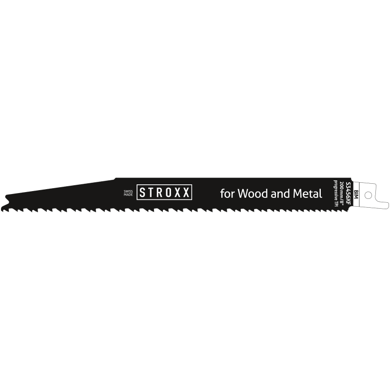 Panza pentru fierastrau sabie STROXX set 25 bucati pentru lucrari precise de taiere si demontare in constructii si prelucrarea metalului