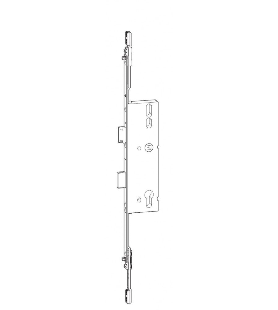 13072 - Broasca Roto cuplabila cu prelungitoare compatibile, dornmass 45, interax 92 mm,