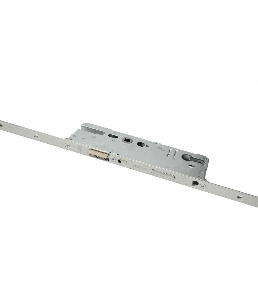 6114 - Broasca inchidere multipunct cu 4 role, ARX, dornmass 45mm, interax 92 mm, placa