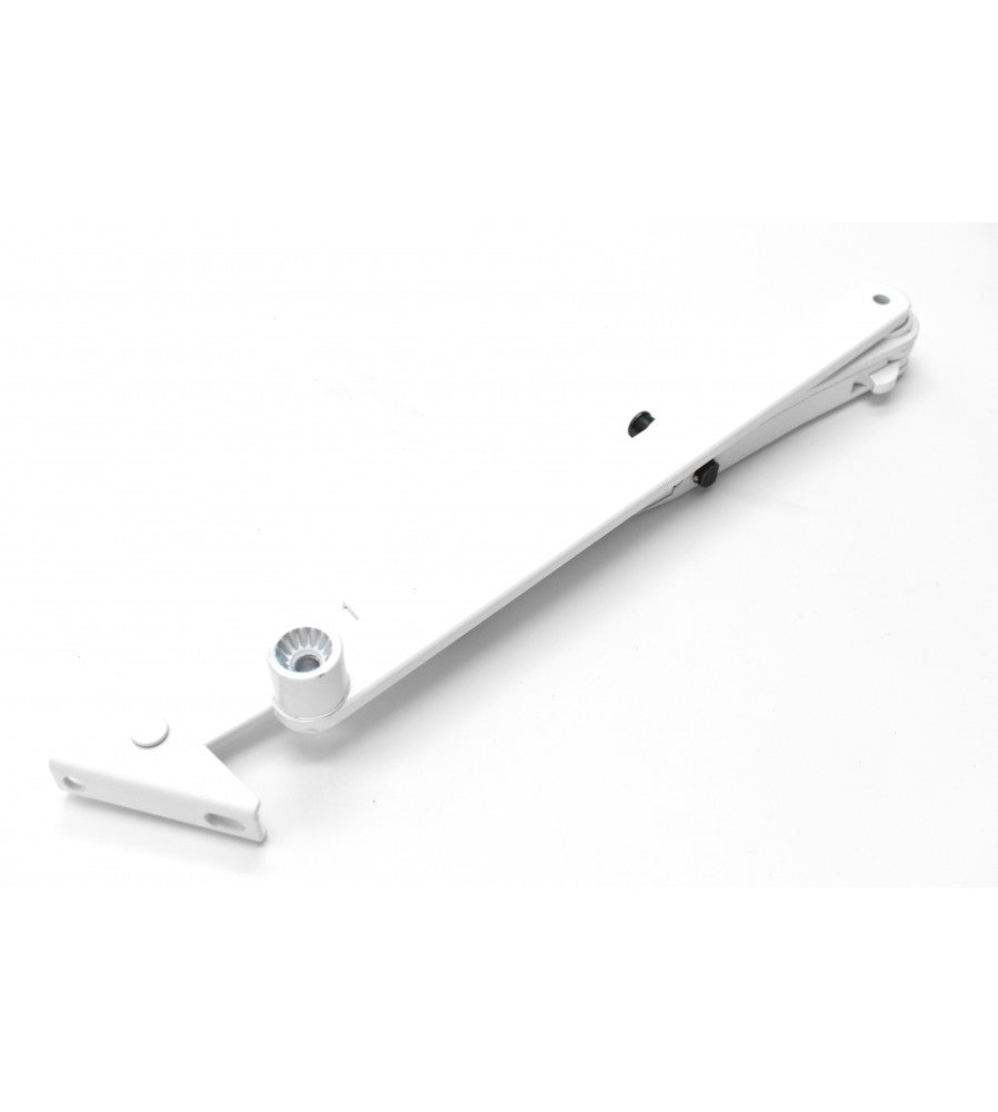 925 - Brat fixabil cu buton pentru amortizor GEZE TS 2000/4000 culoare alb