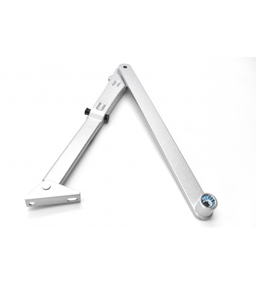 1193 - Brat fixabil cu buton pentru amortizor GEZE TS 2000/4000 culoare gri