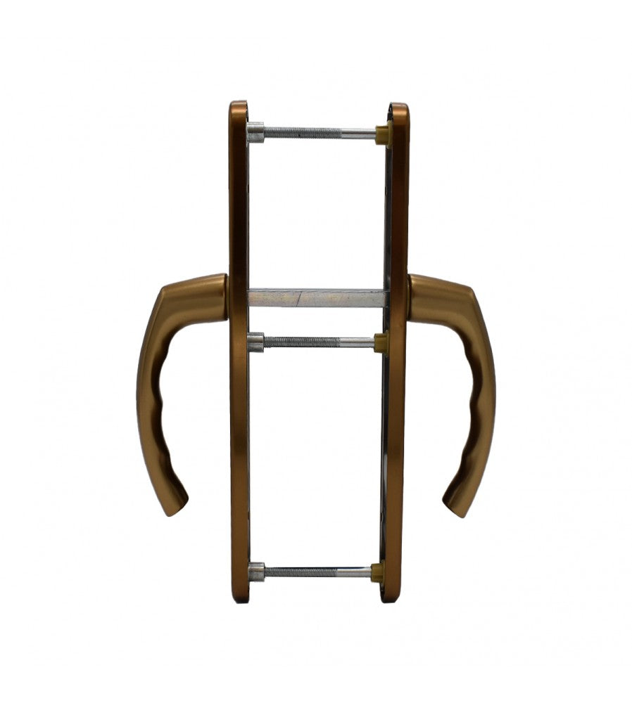 5463 - Maner usa termopan, Hoppe Lima, exterior, 92 x 30 mm, material aluminiu, culoare