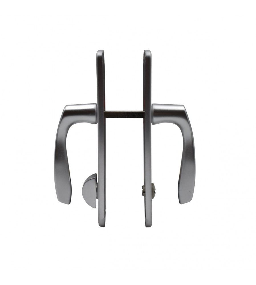 6491 - Maner usa interior, Hoppe Milano, cu sild pentru WC, material aluminiu, culoare 