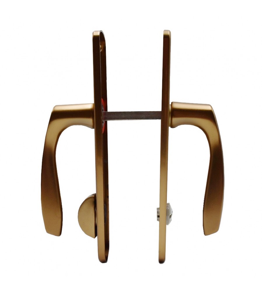 1837 - Maner usa interior, Hoppe Milano, cu sild pentru WC, material aluminiu, culoare 