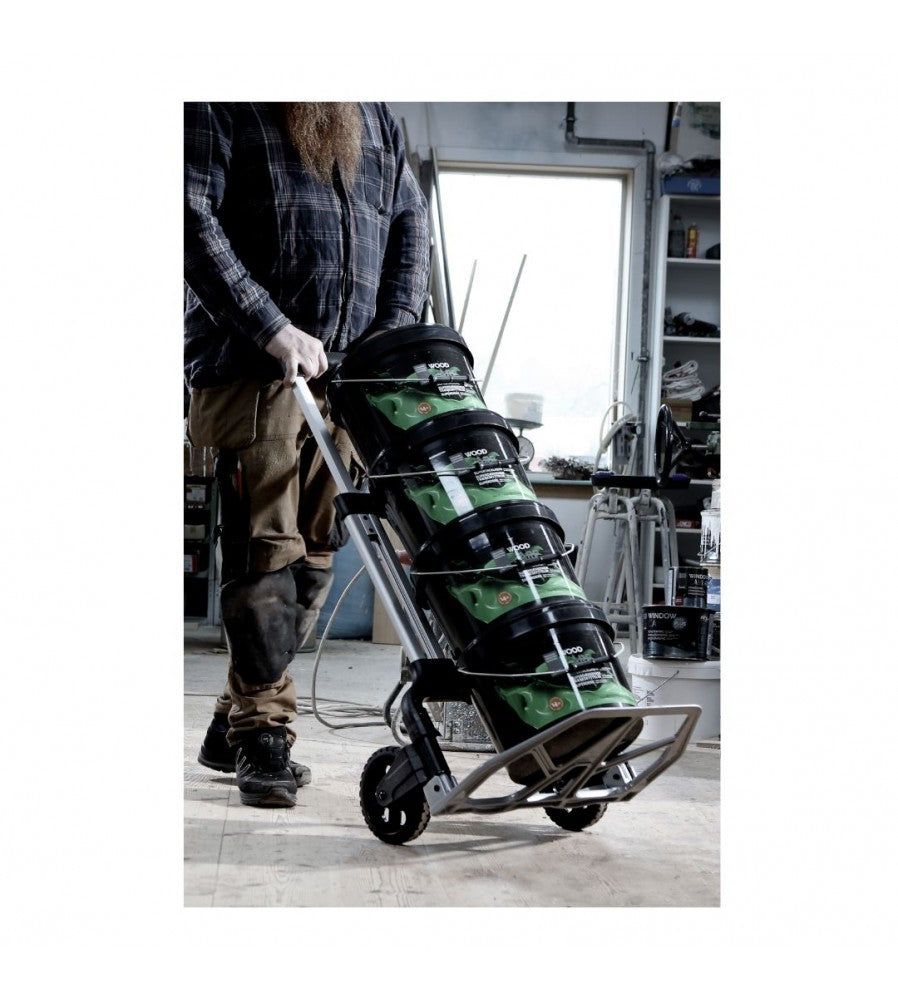 14954 - Carucior pentru transport din aluminiu, STROXX, pliabil, sarcina maxima 125 kg