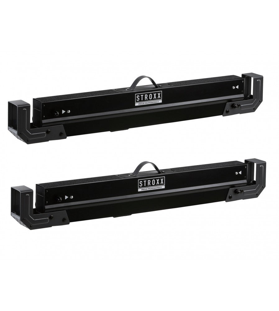 16124 - Set banc de lucru STROXX, 2 capre pliabile, inaltime reglabila, capacitate 1160k
