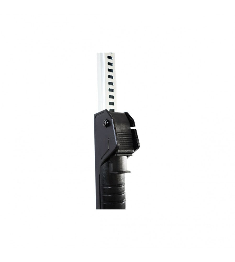 18029 - Element capat pervaz aluminiu Gutmann BF 2506-Z stanga, maro, pentru GS 25 latim