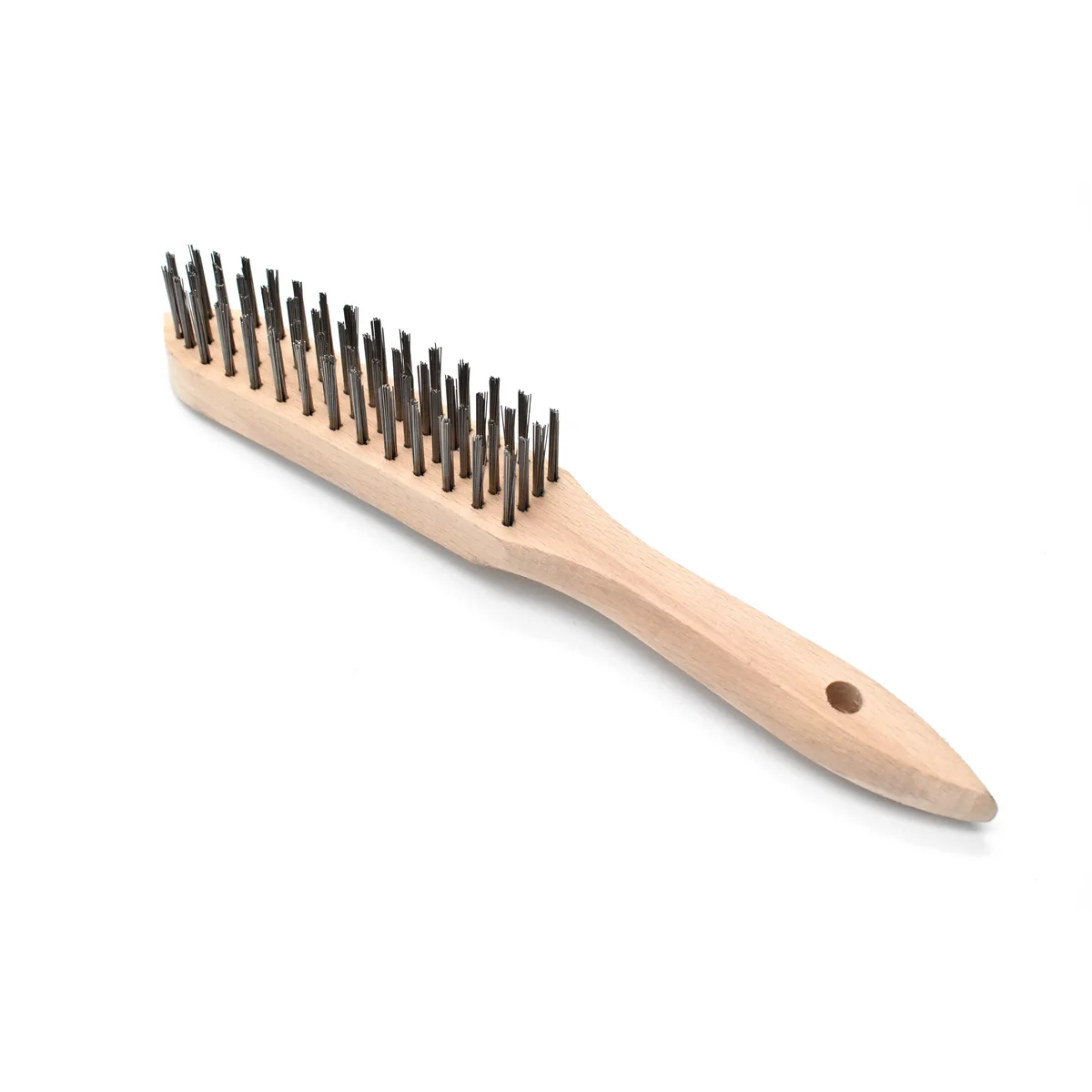 Perie de sarma, Fortis, cu 4 randuri din fire otel 0.35 mm pe suport din lemn