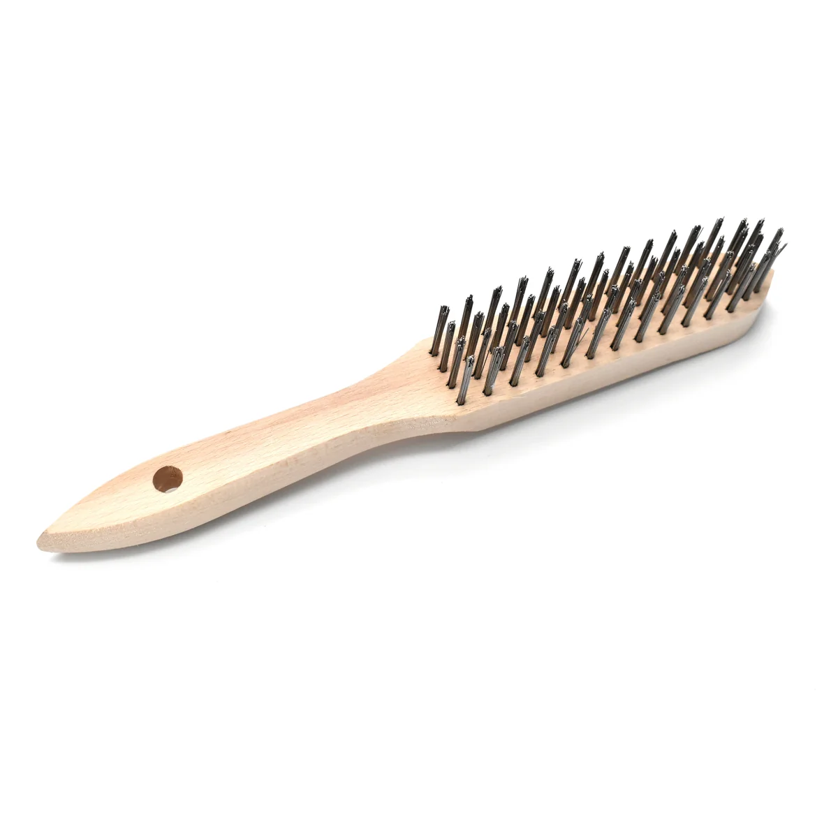 Perie de sarma, Fortis, cu 4 randuri din fire otel 0.35 mm pe suport din lemn