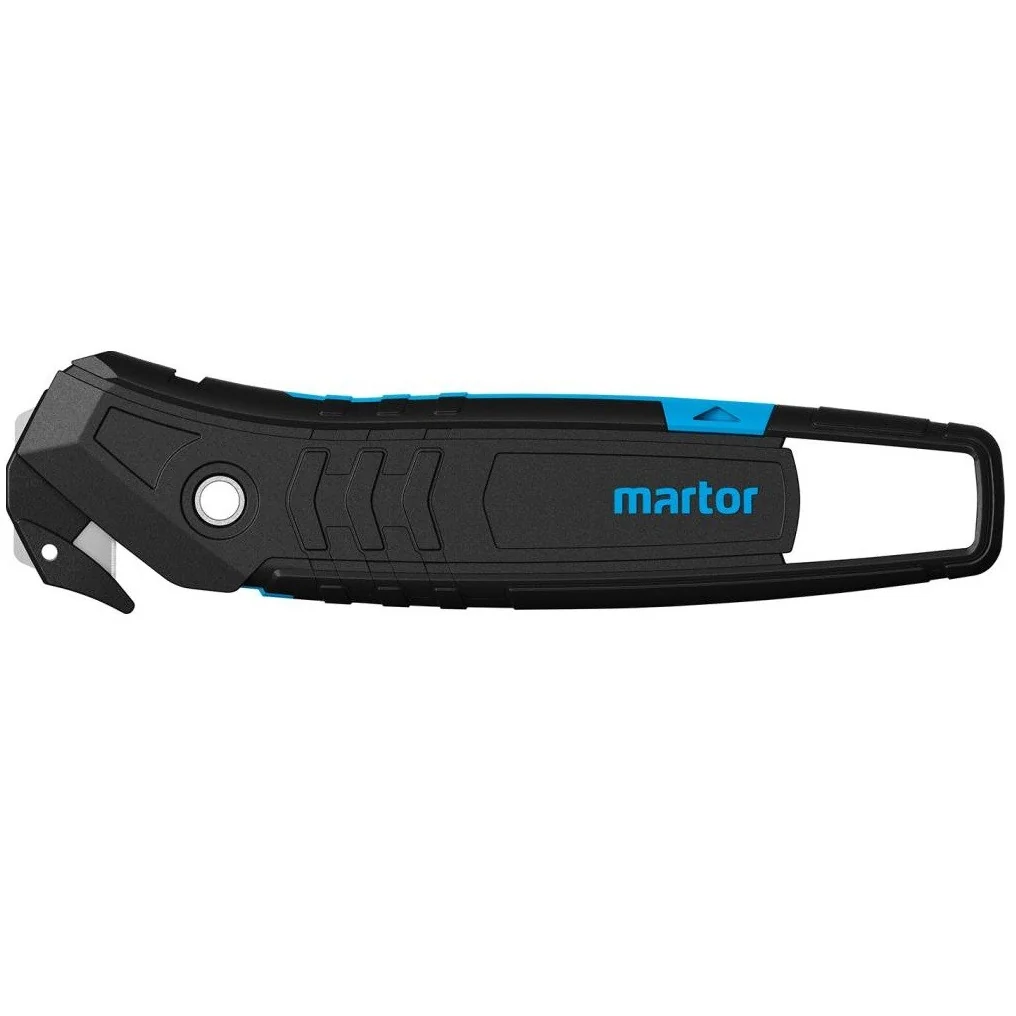Cutter cu lama ascunsa martor SECUMAX 350, pentru taiere prin tragere a foliilor, benzilor din plastic, a cartonului