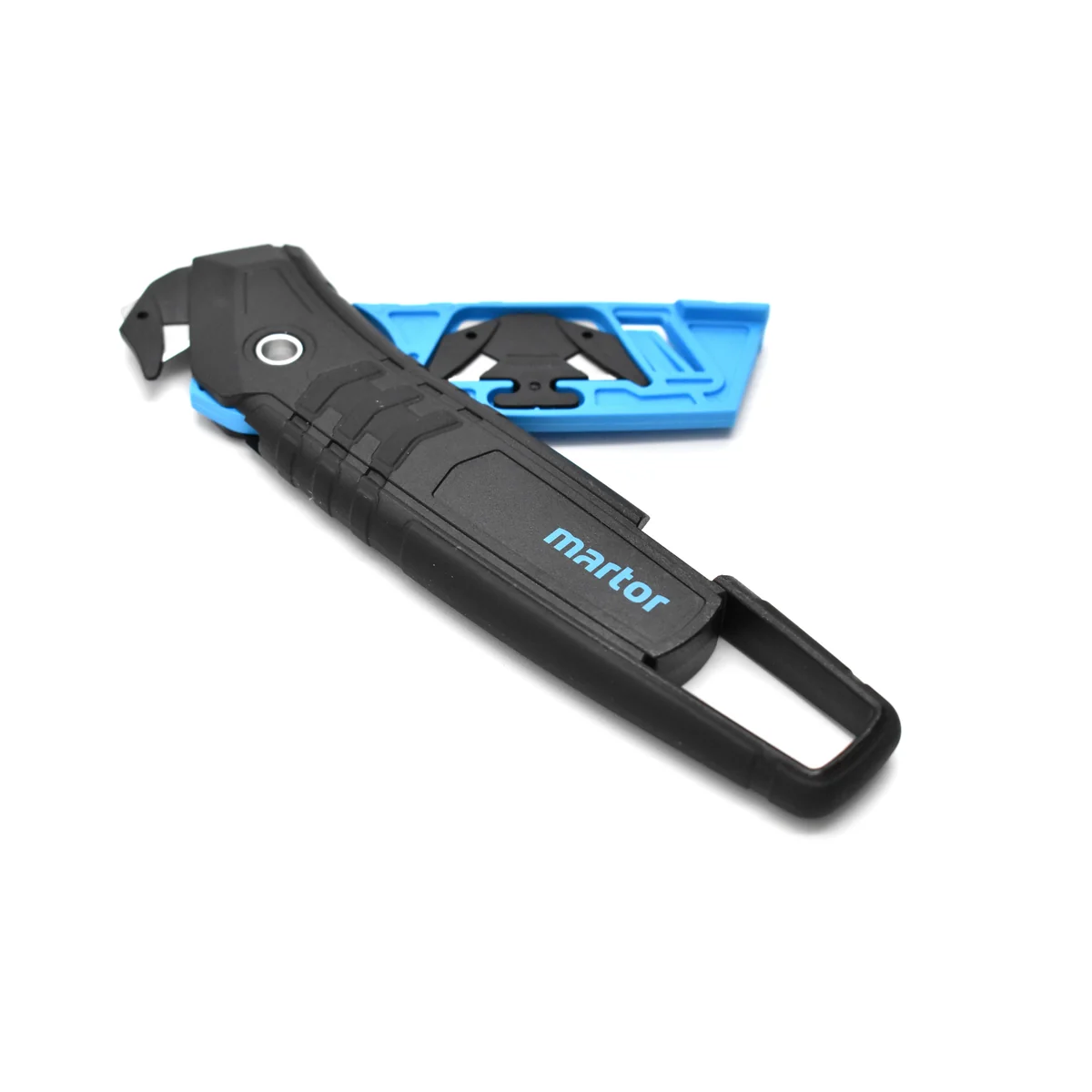 Cutter cu lama ascunsa martor SECUMAX 350, pentru taiere prin tragere a foliilor, benzilor din plastic, a cartonului