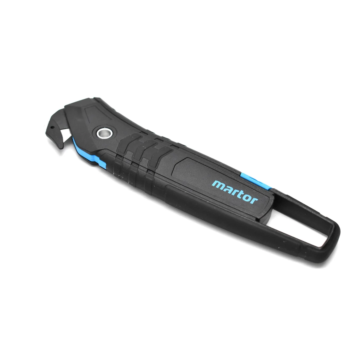 Cutter cu lama ascunsa martor SECUMAX 350, pentru taiere prin tragere a foliilor, benzilor din plastic, a cartonului