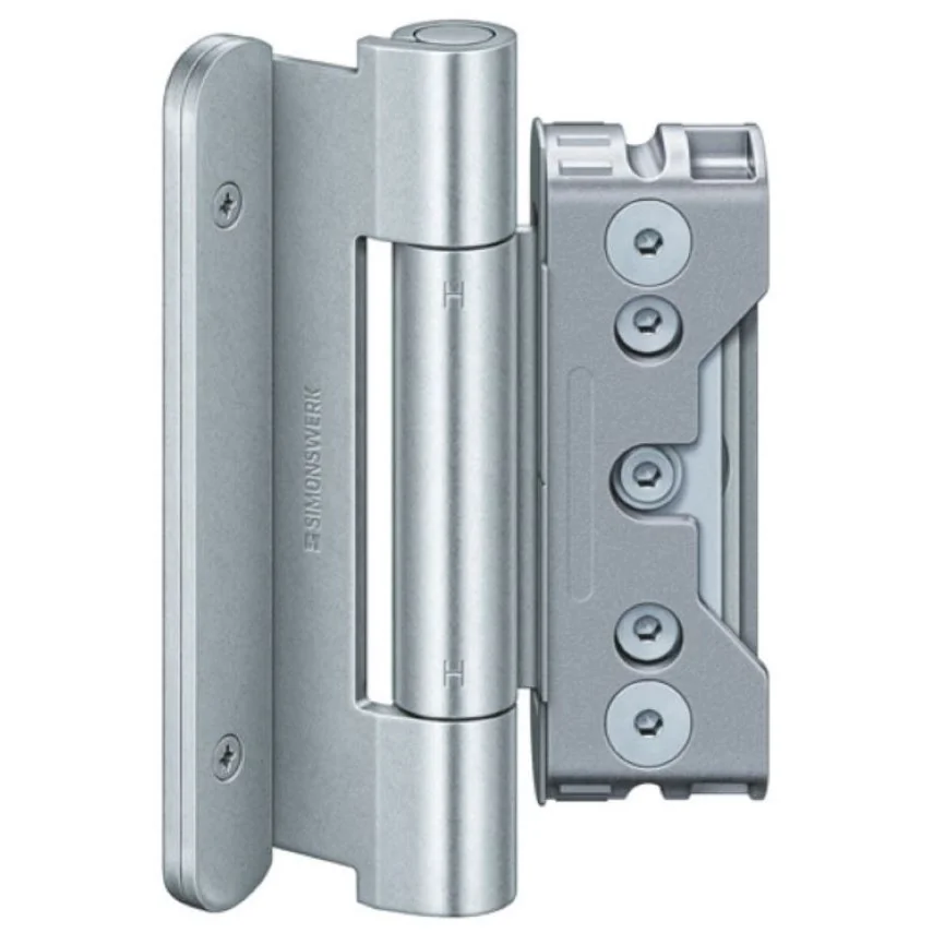 Set balamale usi de intrare din lemn, cu deschidere interioara, SIMONSWERK BAKA 4040 3D FD PROTECT, 160 kg, set 3 buc