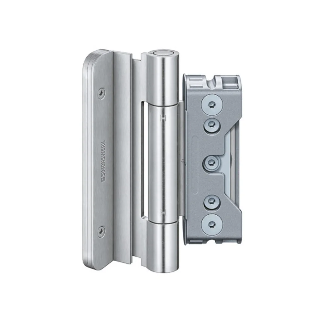 Set balama pentru usi de intrare din lemn cu deschidere interioara, SIMONSWERK BAKA 4060 3D FD PROTECT, 160 kg, 3 bucati