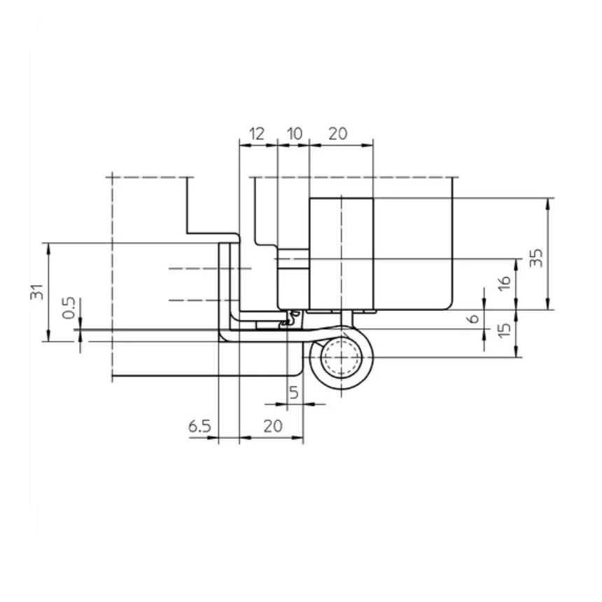 Set balama pentru usi de intrare din lemn cu deschidere interioara, SIMONSWERK BAKA 4060 3D FD PROTECT, 160 kg, 3 bucati